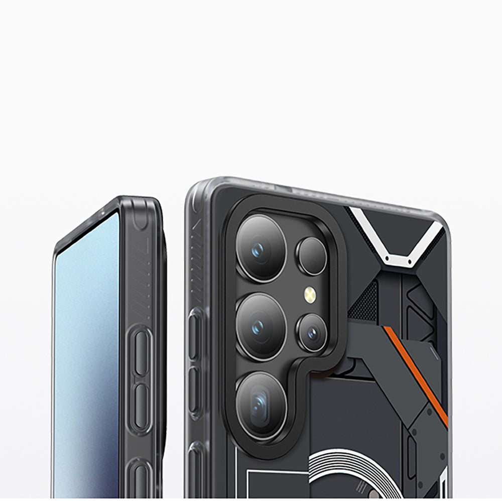 Benks Dynamic Mecha Serisi Galaxy S25 Ultra M-safe Şarj Özellikli Telefon Kılıfı Benks Dynamic Mecha Serisi Galaxy S25 Ultra M-safe Şarj Özellikli Telefon Kılıfı